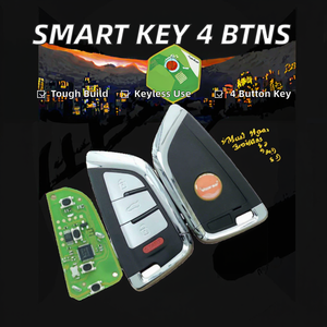 Clés de véhicule complètes VVDI Xhorse, clé intelligente universelle VVDI-85, style couteau de proximité, 4 boutons, noir ABS+Métal XM38 - Product Image 2