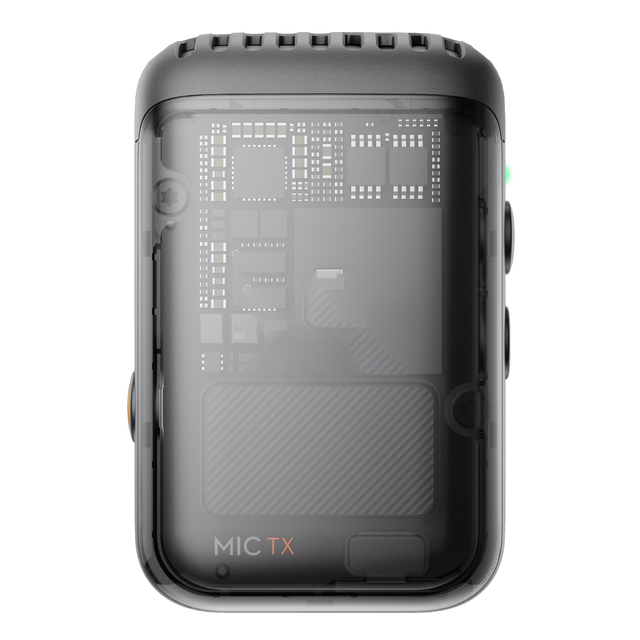 Mic 2 Smart Wireless Noise Cancelling Microphone with Two Speakers One Receiver and Charging Case
