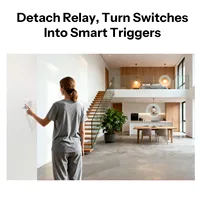 SONOFF MINI DUO-L 2-Gang Zigbee Smart Switch MINI-ZB2GS-L Tidak Memerlukan Kabel Netral Kontrol Sakelar Eksternal Dua Kanal Lebih Kecil