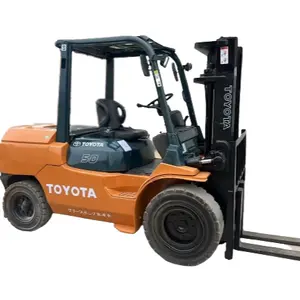 Hot sale of Used Toyota FD50 Forklift Cargo Handler Diesel Good Condition Best Service Used Toyota 50 Forklif tmini tractor