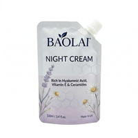Bolsa de Embalaje Cosmético Personalizada con Impresión, 100ml 200ml, Bolsa de Plástico con Boquilla para Loción, Mascarilla, Crema
