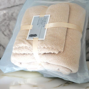 <span class=keywords><strong>Set</strong></span> di 2 Asciugamani da Bagno in Microfibra Coral Velvet Spessi Telo <span class=keywords><strong>Mare</strong></span> con Logo Personalizzabile per Casa Spa Ingrosso Idea Regalo per la Mamma - Product Image 6