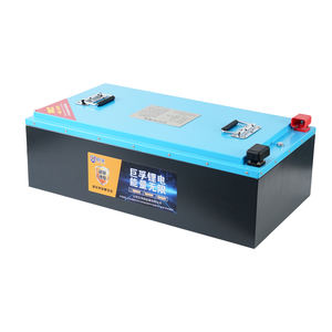60V 130Ah Lifepo4-batterij Oplaadbare lithium-ionbatterij Batterijpakket voor elektrische fietsen met slimme BMS - Product Image 2