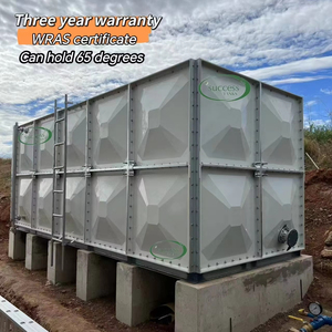 Tanque de Agua de GRP de 5*2*2 20000 Litros, Tanque de Almacenamiento de Agua de Fibra de Vidrio FRP, Utilizado para Riego Agrícola/Agua Potable/Agua Residual - Product Image 2