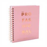 Fabricant de carnets personnalisés de haute qualité, reliure thermique en PVC spirale, 120 feuilles, impression, agenda quotidien, journal, bureau
