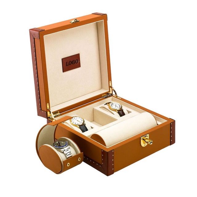 Handmade Leather Custom Watch Box Luxury case