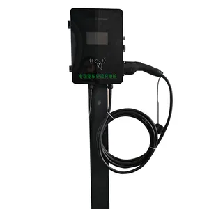 Wallbox 22kw Ev High Quality Electric Charger Car Ev Charge Super Charge Type 1 For Public Wall-mounted Ev Charging Station 7kw