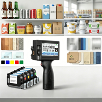 AISOMARK Impresora de Inyección de Tinta Portátil Mini de 12.7MM, Nueva, para Codificación de Fechas de Caducidad, Números y Logotipos en Huevos, Personalizable