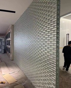 <span class=keywords><strong>Bloques</strong></span> <span class=keywords><strong>de</strong></span> Vidrio para Decoración <span class=keywords><strong>de</strong></span> Interiores, Construcción, Paredes Divisorias, Ladrillos <span class=keywords><strong>de</strong></span> Vidrio, 50*100*200mm - Product Image 6