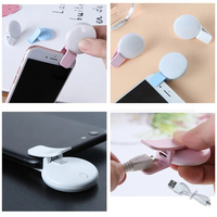 Mini anneau lumineux pour selfie SF02 avec ton chaud, rechargeable par USB, parfait pour la photographie mobile
