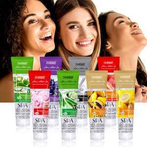 Exfoliante Corporal <span class=keywords><strong>y</strong></span> Facial Blanqueador de Piel <span class=keywords><strong>con</strong></span> Extracto Natural Orgánico de Frutas, Gel Exfoliante de Rosa, <span class=keywords><strong>Aloe</strong></span> <span class=keywords><strong>y</strong></span> Limón, Limpiador Antiacné, Removedor de Callosidades - Product Image 1