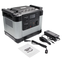 Système de batterie solaire lifepo4 batterie 1000w alimentation de station d'alimentation portable pour pc camping