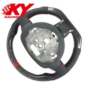 Volant de voiture sport en fibre de carbone personnalisé pour Ford Focus ST RS XR ECOnetic RS500 MK2 MK3 MK4 Fiesta MKS Escape - Product Image 3