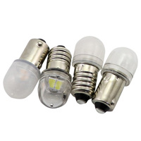 T12 * 28 3V 6V 12V 24V 48V 60V BA9S E10 Vis Marine Indicateur LED Ampoule