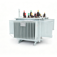 Transformateur de distribution triphasé entièrement étanche immergé dans l'huile 10kV/400V à faible perte, anticorrosion, monté sur poteau extérieur, certifié IEC