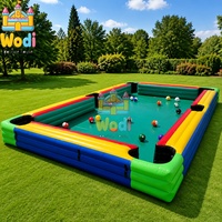 Juego Inflable de Tiro al Baloncesto WODI de Grado Comercial, 0.55mm PVC, Desafío de Tiro, Juego de Teeball para Niños y Adultos