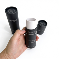 Tube de déodorant personnalisé en papier torsadé, conteneur en carton kraft biodégradable, écologique