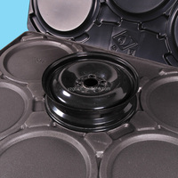 Bandeja para Ruedas de Alta Resistencia PS, Termoformada y Moldeada al Vacío, Apilable, para Almacenamiento de Piezas Industriales, Directo de Fábrica YZG