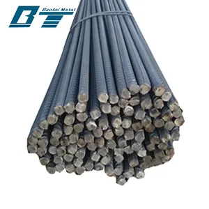 Price of grade hrb335 ribbed corrugateed figured steel reinforcement wire bars for concrete