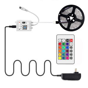<span class=keywords><strong>Wifi</strong></span> HA CONDOTTO La Striscia <span class=keywords><strong>LED</strong></span> Nastro di Luce SMD <span class=keywords><strong>RGB</strong></span> Impermeabile Ha Condotto La Striscia 5m Diodo Nastro Flessibile con Telecomando + UE spina - Product Image 2