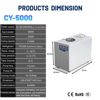 Fermoire — refroidisseur de bière, modèle CY2800G, 3/4 HP, 1800W, pour brassage de bière, vin par immersion, glycol