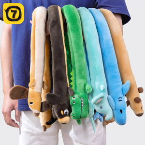 Jouet pour chien en peluche longue et moelleuse, couineur, anti-ennui, pour jeu en intérieur, jouet à mâcher pour chien Teckel - Product Image 1