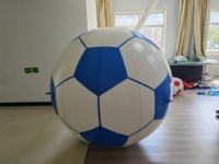 Taille personnalisée ballon de football géant imperméable Oxford/PVC ballon de football flottant gonflable de conception pour la publicité