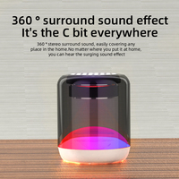 S20 휴대용 미니 무선 블루투스 스피커 RGB LED 우퍼 메모리 카드 지원