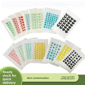 40 parches Crescent Love Cloud Acné Parche PE Ingrediente principal Colágeno Ingredientes herbales orgánicos - Product Image 3