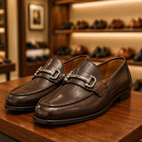 Boucle de chaussure de luxe en alliage de zinc électroplaqué, durable et écologique, accessoires métalliques personnalisables en couleur/taille pour mocassins pour hommes