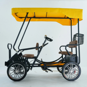 Rivenditore fabbrica surrey bike vendita quattro adulti <span class=keywords><strong>pedalatore</strong></span> che attira turisti giostre luna park - Product Image 4