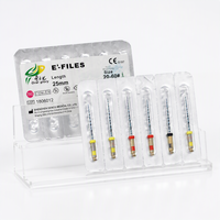 Fichiers rotatifs d'activation de la chaleur NITI bleu dentaire