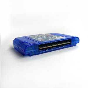 Crystal Version Blue Red Silver Yellow Green Gold Version with Tray Box <b>Game</b> Cartridge for N64 - Product Image 5