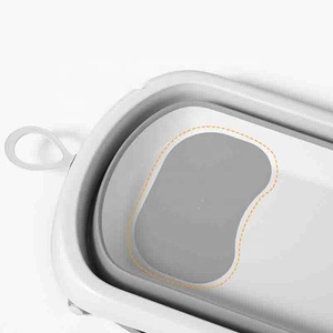 Nouveauté : articles pour bébés, <span class=keywords><strong>baignoire</strong></span> pliable pour nourrissons, <span class=keywords><strong>baignoire</strong></span> portable en plastique pour nouveau-nés avec fonction électronique - Product Image 5
