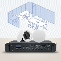 Thinuna GS-8CT Speaker Flush In-ceiling Speaker lengkap siaran umum musik komersial sistem Audio Speaker