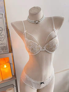 <span class=keywords><strong>Soutien</strong></span>-<span class=keywords><strong>gorge</strong></span> sexy en dentelle avec boucle frontale, bonnet 3/4, uni, respirant, pour petite poitrine, effet push-up, sans armatures, <span class=keywords><strong>grande</strong></span> <span class=keywords><strong>taille</strong></span> - Product Image 4