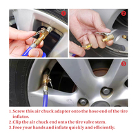 Adaptateur de buse de pompe de gonflage de pneu de voiture 1 pièce