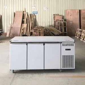 Équipement de cuisine, réfrigérateur à dessus plat, table de travail réfrigérée, établi en acier inoxydable, réfrigérateur <span class=keywords><strong>commercial</strong></span> - Product Image 4