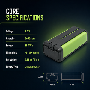 แบตเตอรี่โดรนอัจฉริยะ Li-Po ความจุสูง 7.7V 3650mAh 28.1Wh รุ่นอัพเกรดสำหรับ <span class=keywords><strong>DJI</strong></span> <span class=keywords><strong>Mini</strong></span> <span class=keywords><strong>2</strong></span> <span class=keywords><strong>Mini</strong></span> <span class=keywords><strong>SE</strong></span> ขายส่ง - Product Image 3