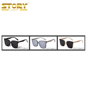 STORY STY77138H 2020 nuovi occhiali da sole UV400 con montatura quadrata grande all'ingrosso con chiodo di <span class=keywords><strong>miglio</strong></span> - Product Image 6