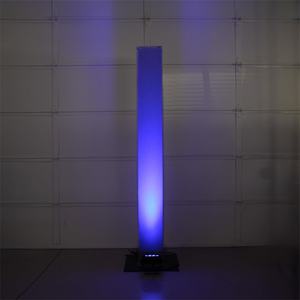 Portable 8 Ft Stretch Formes Truss Cover Premium Tissu extensible noir et blanc pour 2.5m Box Truss 8 'X 12" - Product Image 4