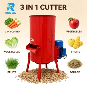 Coupe-légumes électrique entièrement automatique <span class=keywords><strong>en</strong></span> acier inoxydable pour usage commercial / Machine à hacher les aliments pour poulets et canards destinée aux fermes d'élevage - Product Image 1