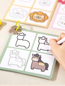 Развивающие игрушки в стиле Монтессори, пошаговый рисунок унисекс для 2-4 От 5 до 7 лет Интересных Игр для всех возрастов - Product Image 3