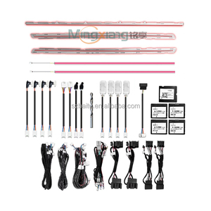 Kit d'éclairage d'ambiance pour Volkswagen <span class=keywords><strong>Golf</strong></span> <span class=keywords><strong>7</strong></span> VW <span class=keywords><strong>Golf</strong></span> <span class=keywords><strong>7</strong></span>.5 Mk7 Light Contrôle de l'écran de voiture - Product Image 1