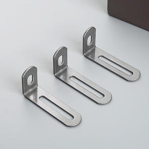 GQK L-shaped 7-shaped <b>Small</b> Adjustable-angle Iron Bracket Flat-panel Shelf <b>Cabinet</b> Support Modern Simple Customized Color - Product Image 2