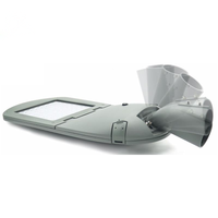 Boîtier en aluminium moulé sous pression, lampadaire électrique, lampadaire LED 80w avec capteur de mouvement pour l'éclairage public