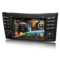 Erisin ES5781EN Android 14 GPS 4G WiFi Lecteur multimédia de voiture pour Mercedes Benz Classe E W211 Stéréo SatNav CarPlay Auto Autoradio