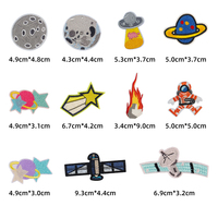 Offre Spéciale : Patchs Brodés Thermocollants sur le Thème de l'Espace, des Planètes, des Astronautes, des Soucoupes Volantes, des Dirigeables et des Fusées