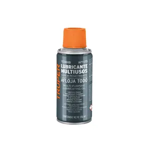 Truper - Caja de 12 Unidades de Aceite en Aerosol Multiusos con 176 ml (6 oz) de Lubricante - Product Image 1