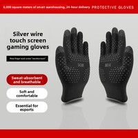 Gants de jeu en nylon, manchons pour doigts ultra-fins, absorbant la transpiration, pour jeux mobiles e-sport, écran tactile